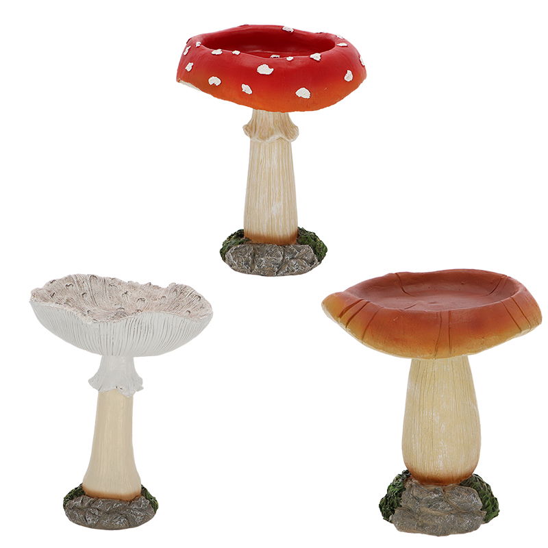 Esschert Design Vogelbad paddenstoel keuze - Afbeelding 2