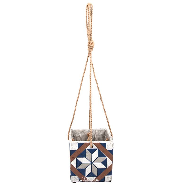 Esschert Design Portugese tegels hangende bloempot L - Afbeelding 6