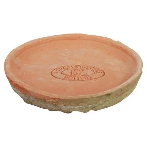 Esschert Design Schotel voor ronde pot aged terra cotta