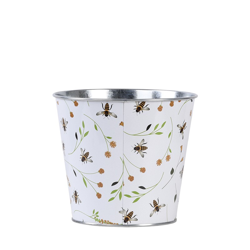 Esschert Design Bijenprint bloempot - Afbeelding 6