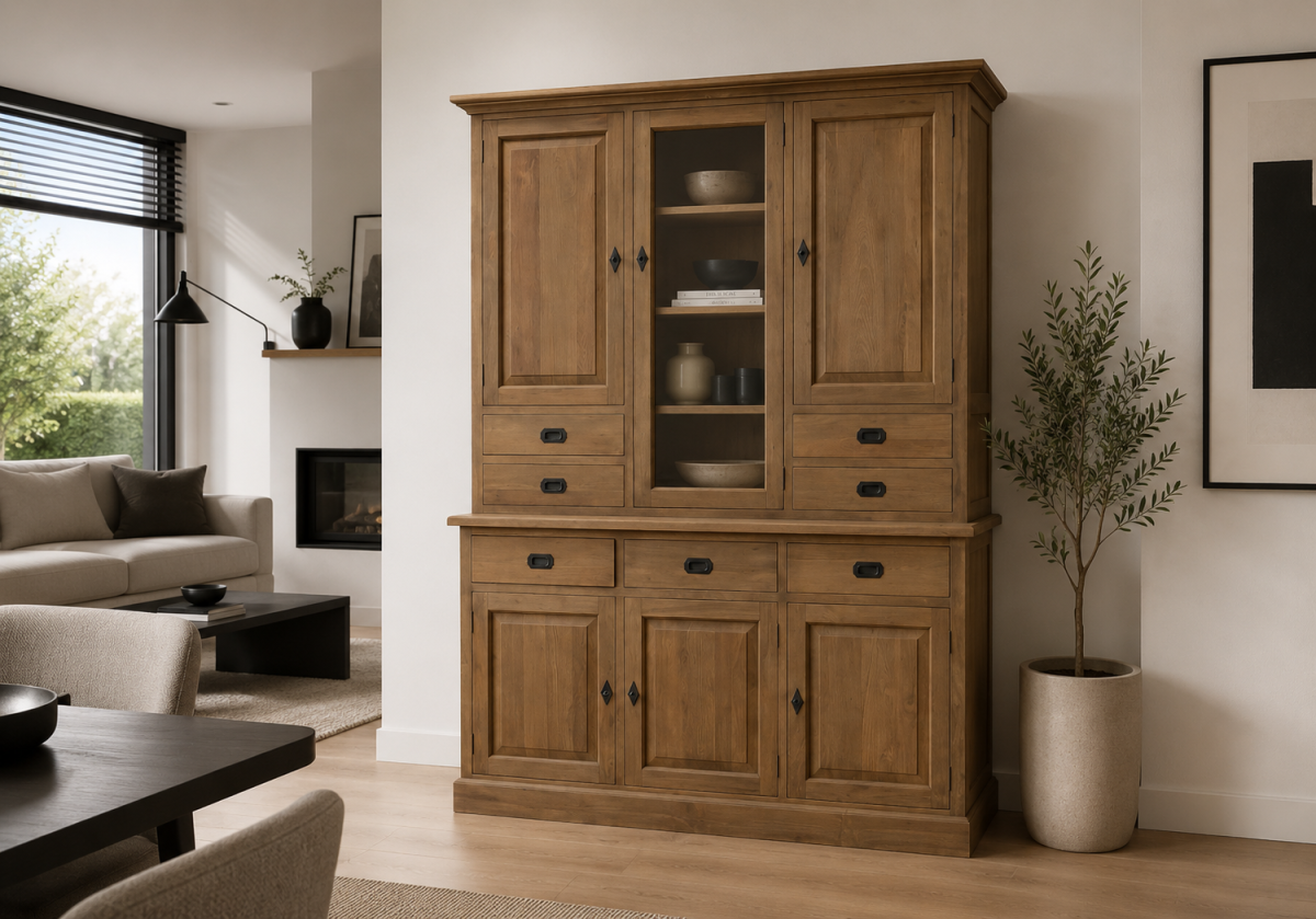 Buffetkast teak 150 cm