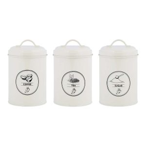 Esschert Design Voorraadblikken set van drie