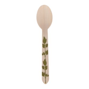 Esschert Design Kruidenprint houten lepel set/20