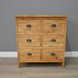 Teak ladekast 85 cm
