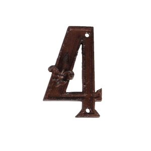 Esschert Design Huisnummer 4