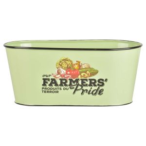Esschert Design Farmers’ Pride bloembak ovaal