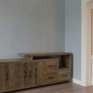 Teak dressoir 210 cm – levels