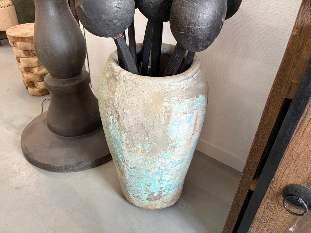 Grote Landelijke Kruikpot / Vaas (120 cm hoog) - Afbeelding 4