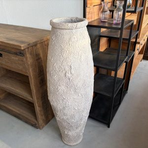 Grote Robuuste Kruikpot – 120 cm – Off-White