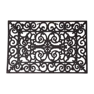 Esschert Design Rubberen deurmat rechthoekig 60 x 40 cm