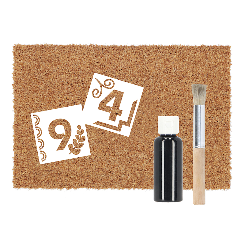 Esschert Design PIY set deurmat huisnummer