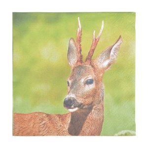 Esschert Design Papieren servetten ree 33 x 33 cm