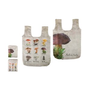 Esschert Design Opvouwbare tas paddenstoelverzameling