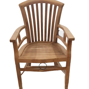 Teak tuin stoel met arm