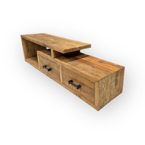 Teak tv meubel 175 cm -levels