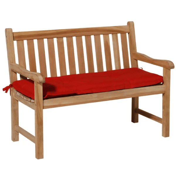 Bankkussen 150×48 Basic Red - Afbeelding 3