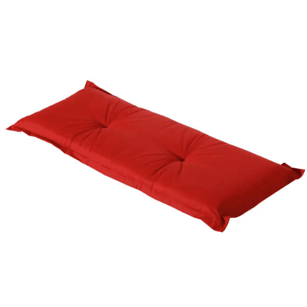 Bankkussen 150×48 Basic Red