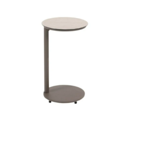 Bijzettafel Vic – Ø30×50 cm terre