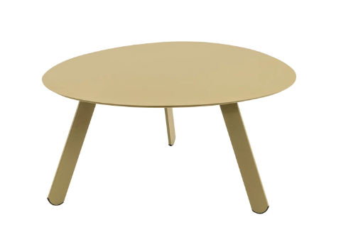 Bijzettafeltje Tiki 74x60x35,5cm groen/beige - Afbeelding 2