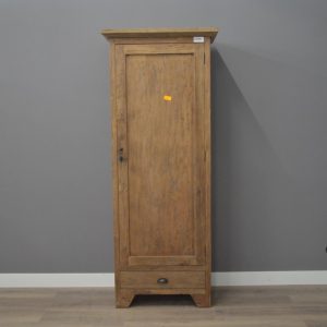 Dichte 1 deurs teak kast
