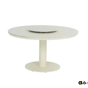 Dining tafel Melville rond oyster – Ø160
