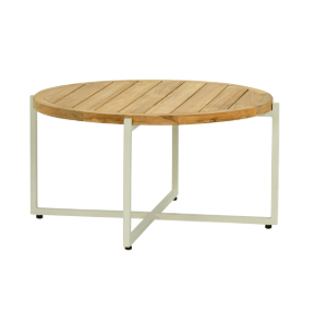 Loungetafel Condor oyster – Ø74×38 cm