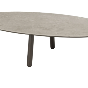 Loungetafel Salute ovaal terre – 120x65x30 cm