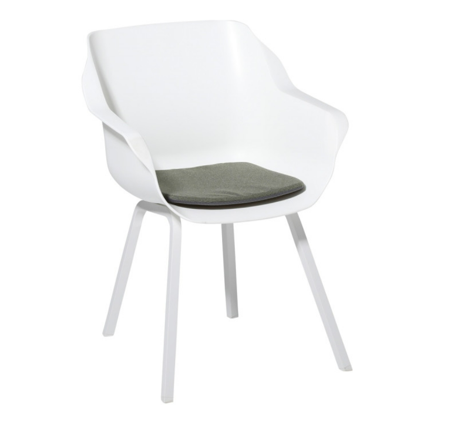 Modern Dining zitkussen Outdoor Manchester Green - Afbeelding 4