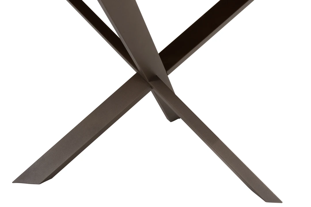 Prado set RVS poten antraciet voor ronde tafel