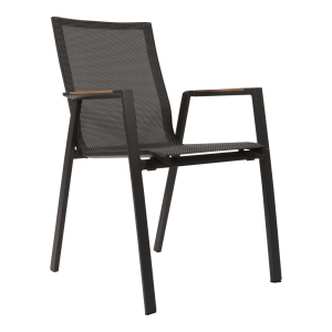 Dining stoel Tarragona Teak Negro