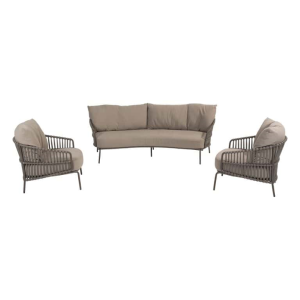 Stoel-bank loungeset Capalbio 3-dlg