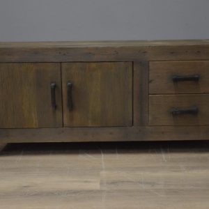 Teak tv meubel 150 cm robuust