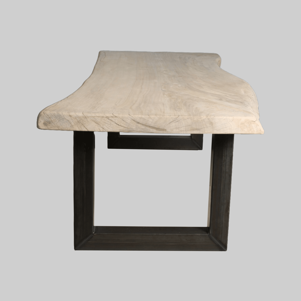 Eettafel populierenhout 240×100 cm – 7 cm blad - Afbeelding 3